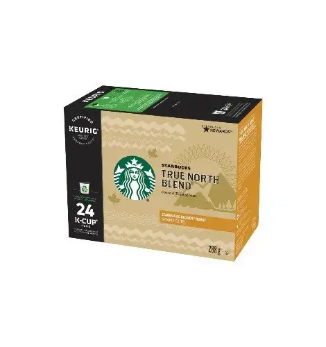 Starbucks True North Blend K-Cup Pods 24 Pack