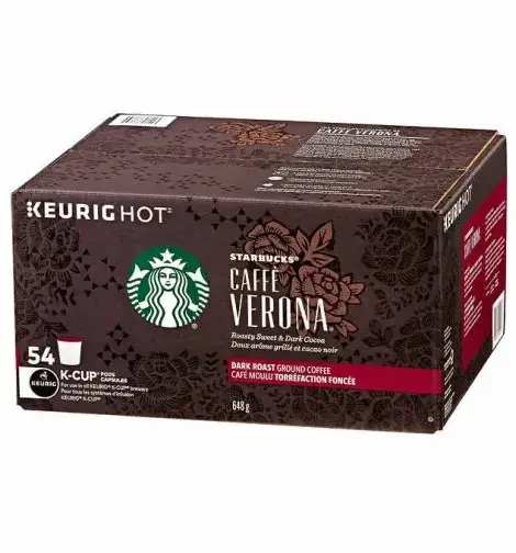 Starbucks Caffè Verona K-Cup Pods, 54 count